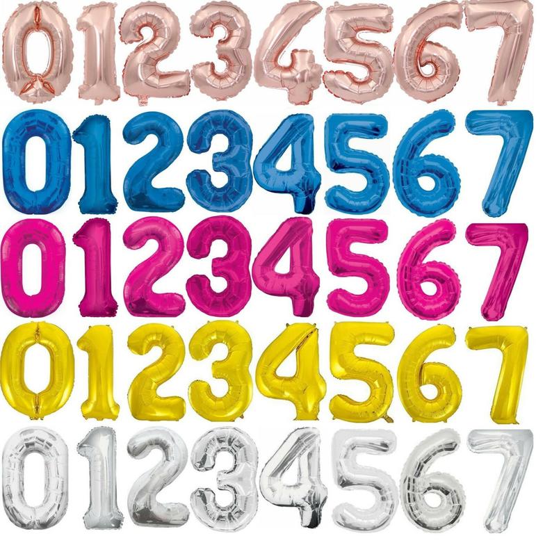 LARGE FOIL NUMBERS